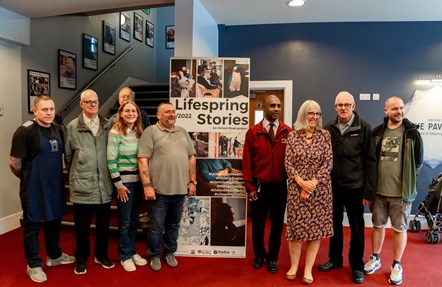 Group photo at the Lifespring Stories Exhibition. Photos by Gab Gibek rosestarred.com