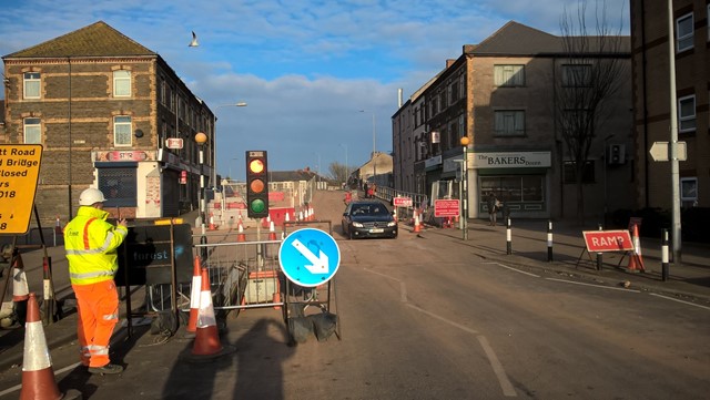 Splott Road Bridge Reopened