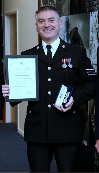 Police Sergeant Jules West of Lancashire Police