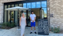Owner Zuzana Fratrikova at new community cafe in Woolwich-2: Owner Zuzana Fratrikova at new community cafe in Woolwich-2