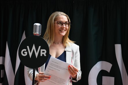 GWR Human Resources director Ruth Busby