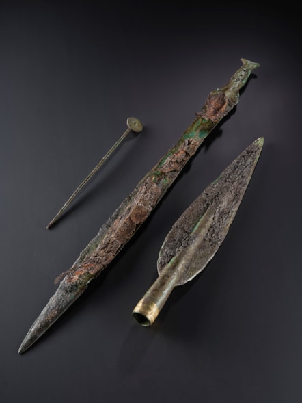 The Bronze Age Carnoustie Hoard. Photo © National Museums Scotland 2