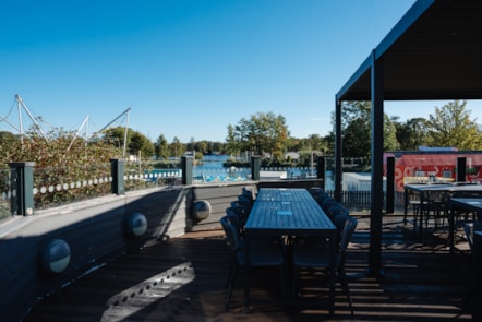Sir Thomas Haggerston exterior decking view