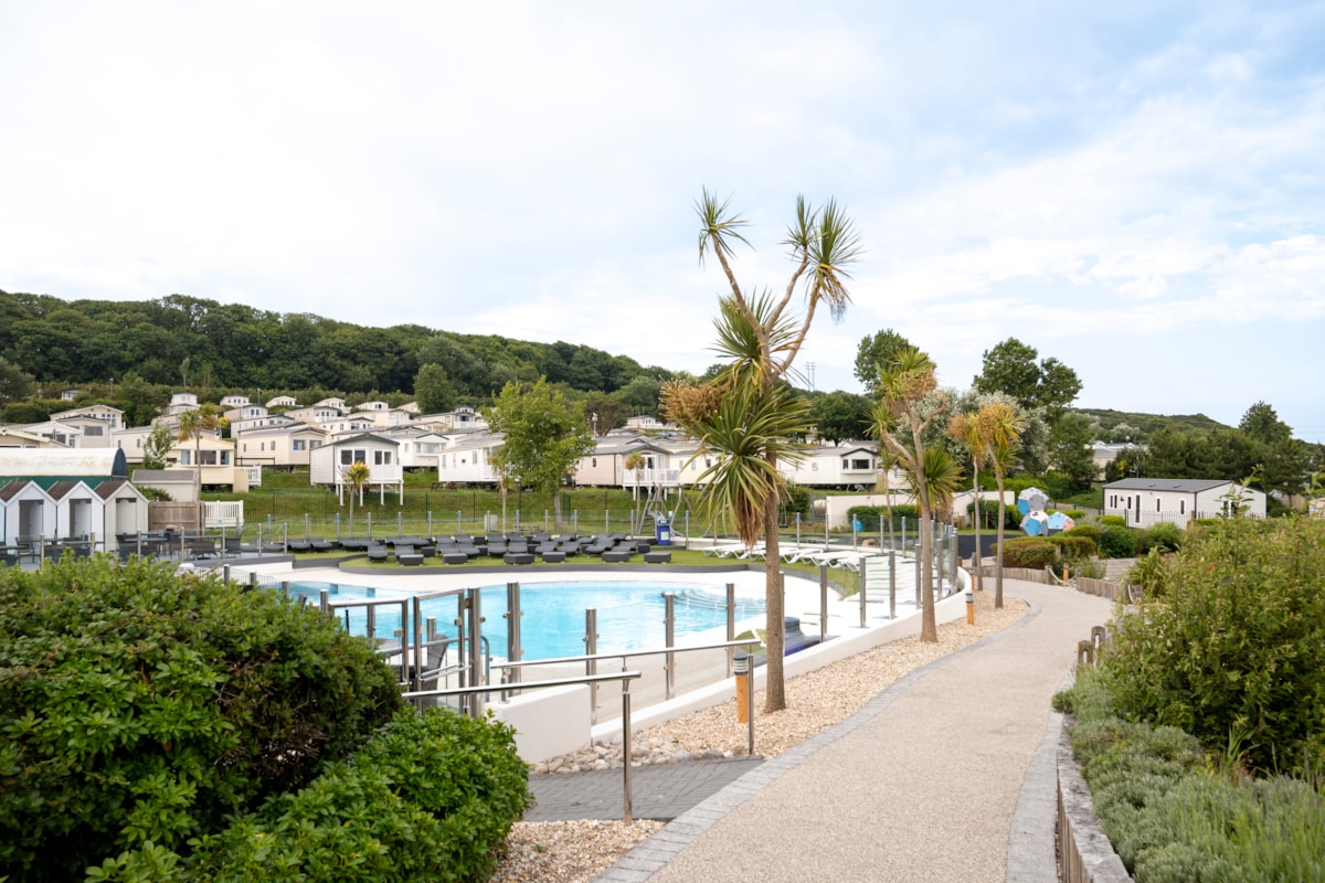 Outdoor pool at Littlesea
