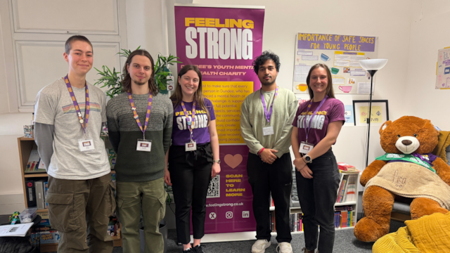 Scotland’s Railway gives £40,000 boost to local projects: Volunteers and staff at Feeling Strong