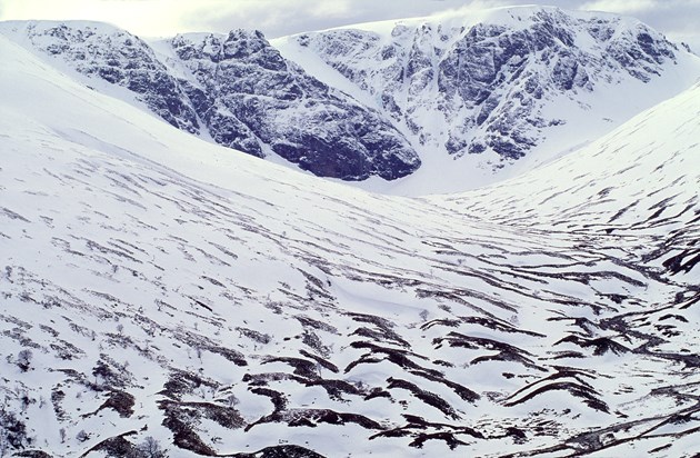 More people flock to Highlands national nature reserves in 2020: Coire Ardair in Winter. Creag Meagaidh National Nature Reserve ©Lorne Gill-NatureScot