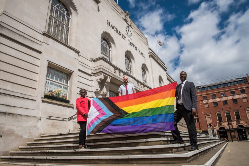 Inclusive flag pride