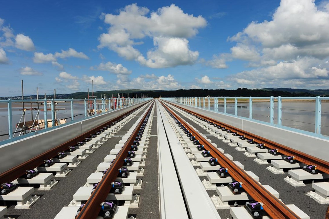 Arnside Viaduct - the finished article