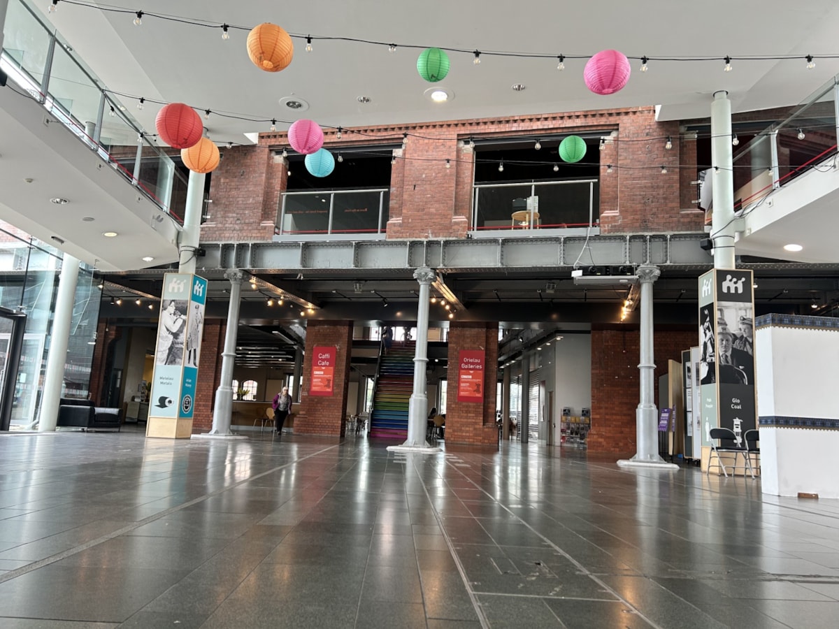 National Waterfront Museum in Swansea.