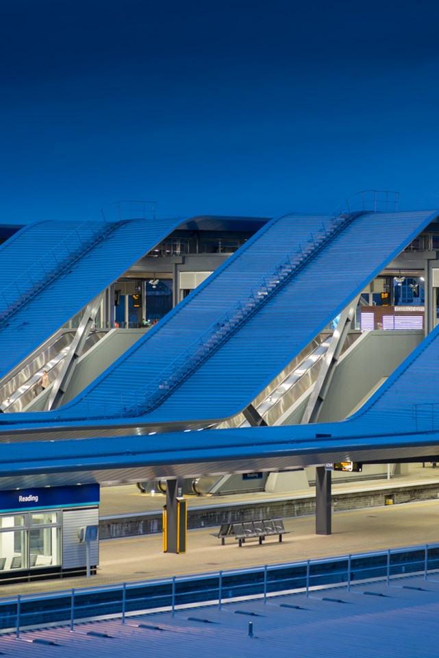 Redeveloped Reading station