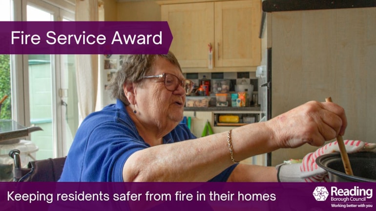 Saving lives with the fire service has led to the council receiving a partnership award