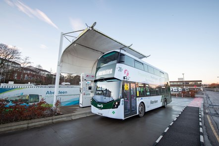 First Aberdeen - Hydrogen bus