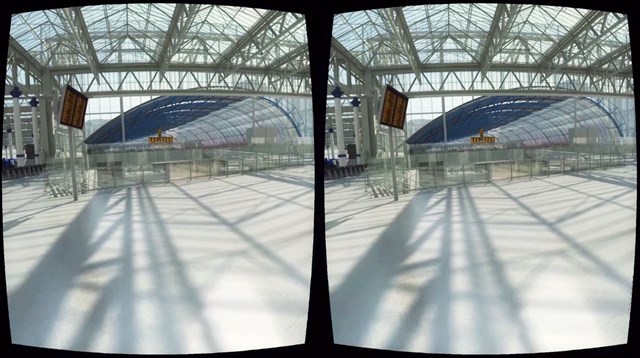Virtual Reality of Waterloo Station