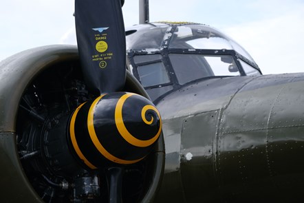 Avro Anson visit to Haverfordwest Airport