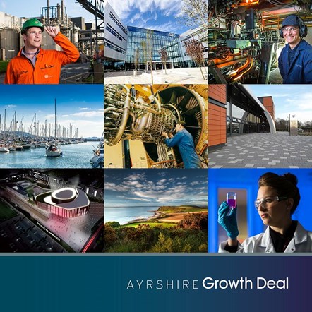 Ayrshire Growth Deal brochure cover