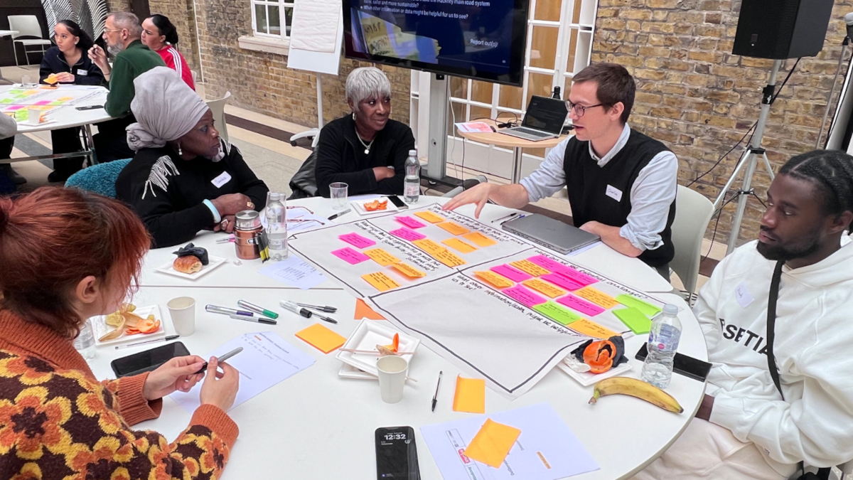 Deliberative engagement facilitated discussion
