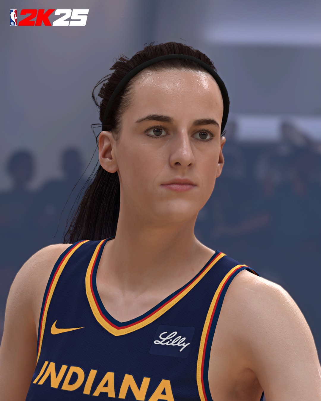 NBA 2K25 Caitlin Clark First Look Vertical