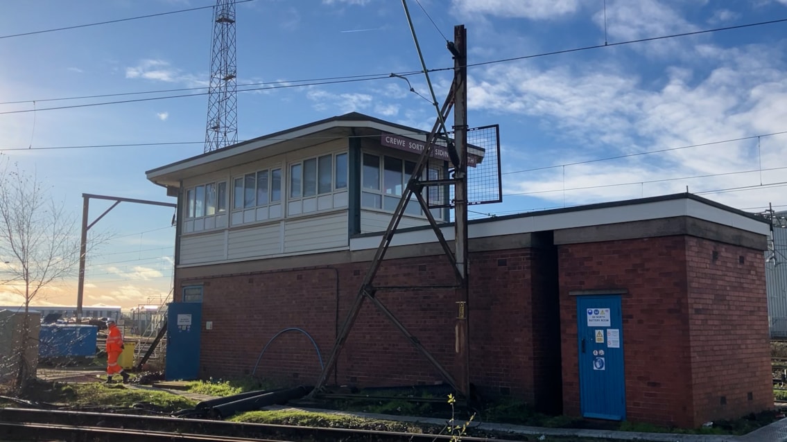 Crewe Sorting Sidings North signal box