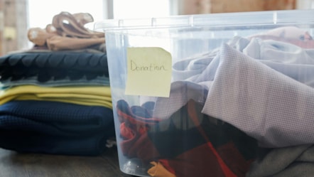 Community donations in plastic box cropped-5