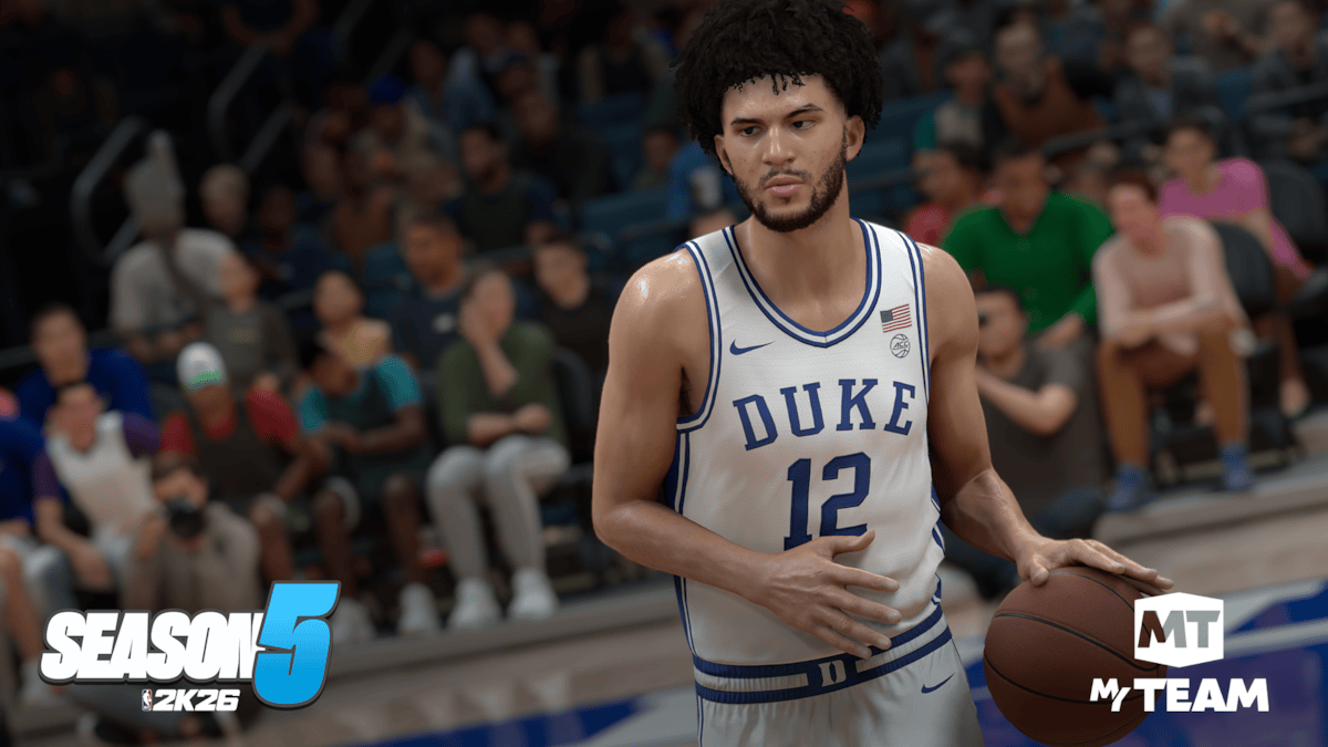 NBA 2K26 Season 5 Cam Boozer Duke