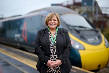 Karen Grimshaw clocked up 35 years' service on the railway in various roles at stations and onboard trains.