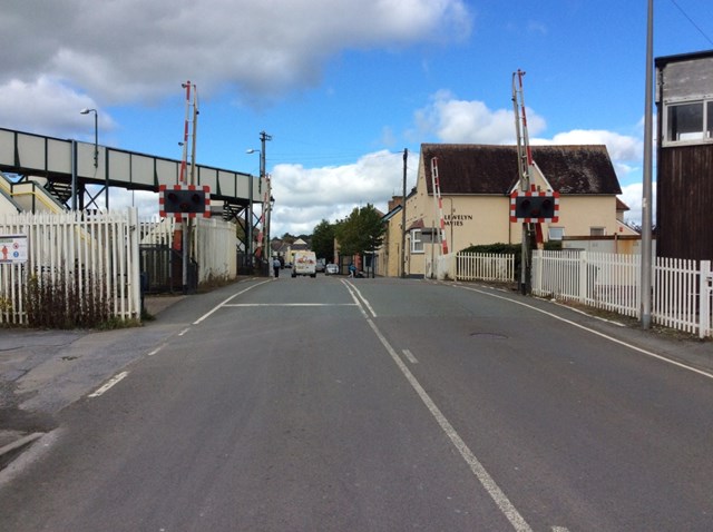 Safety warning issued after a spike in motorists ignoring level crossing warnings in Carmarthenshire: Whitland Level Crossing