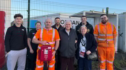 l-r Owen Carr, Megan Carter, Clive Goffatt, Dan Volindan, Peter Routledge, Christinw Calder-Digby, Matthew Sanderson, Sam Little 