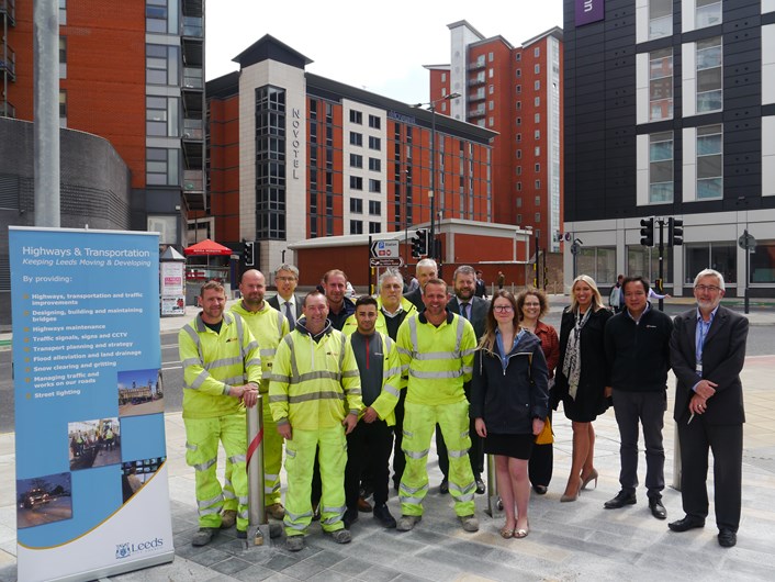 Completion of £2million Leeds city centre road upgrade works marked: northernstreetjunctioncomplete.jpg