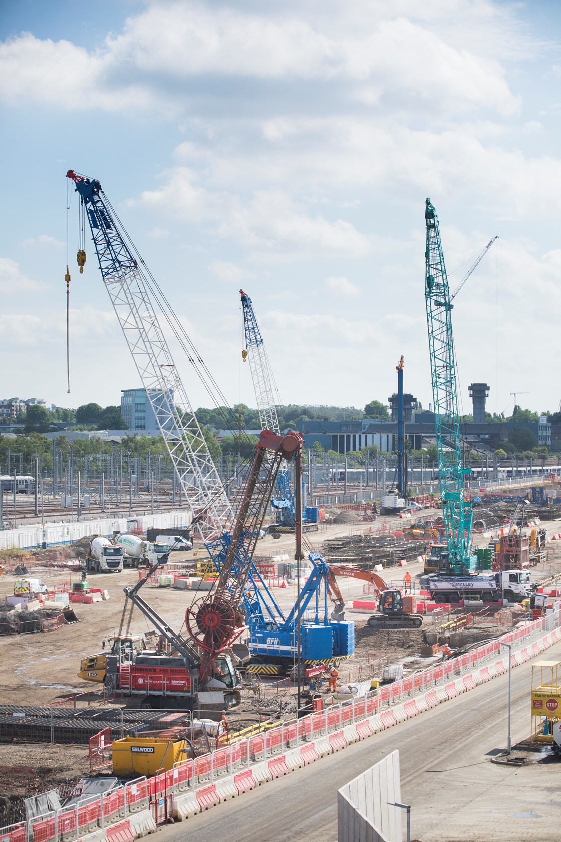 Construction progress at Old Oak Common-2