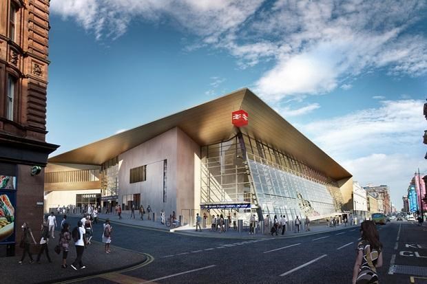 Queen St station artist impression