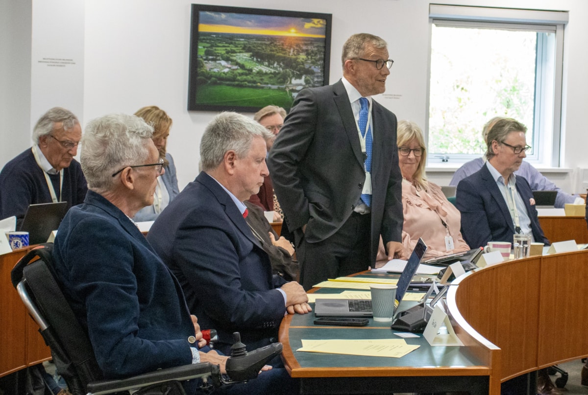 Cllr Mike Evemy cabinet announcement