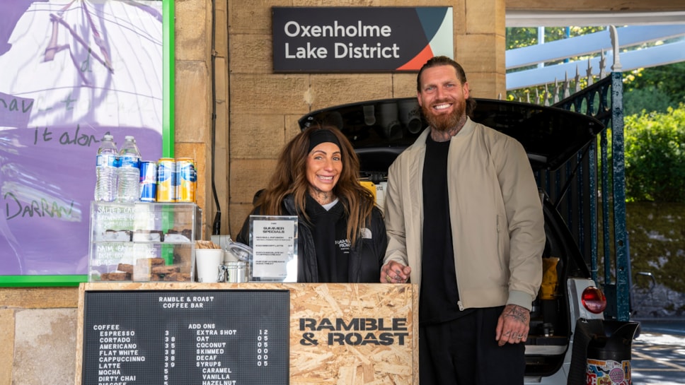 Hannah Zussman and Daniel Smith opened their new spot on platform 1 at Oxenholme station in January 2026
