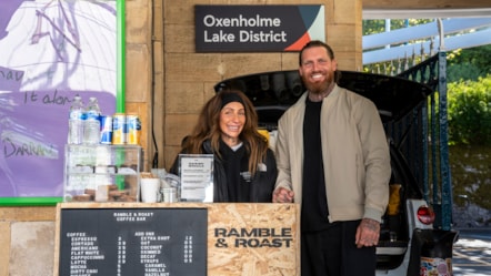Hannah Zussman and Daniel Smith opened their new spot on platform 1 at Oxenholme station in January 2026