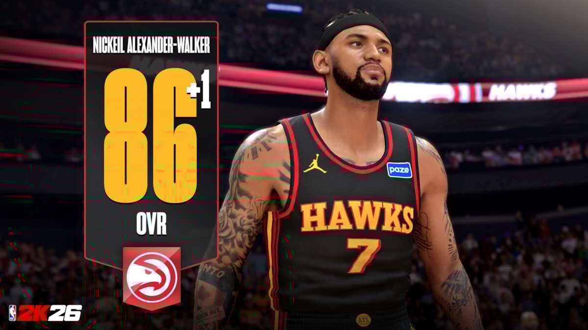 NBA 2K26 Ratings Update 9 - Nickeil Alexander-Walker