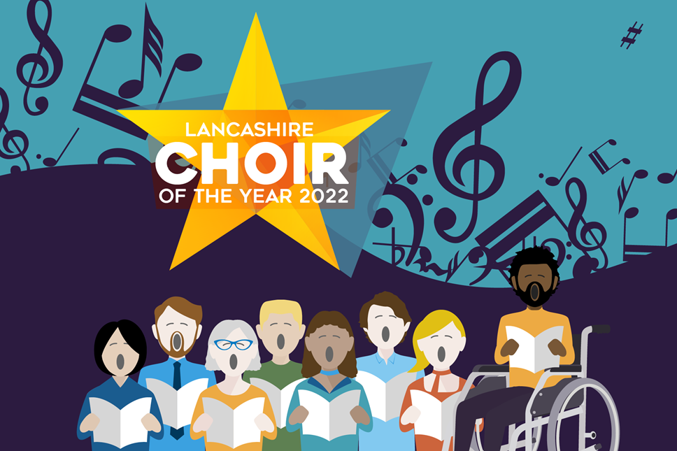 Lancashire Choir of the Year 2022 graphic