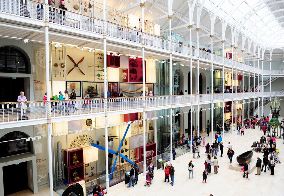 Grand Gallery at the National Museum of Scotland. © National Museums Scotland 01