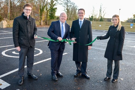 Hanborough car park opening