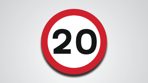 20mph