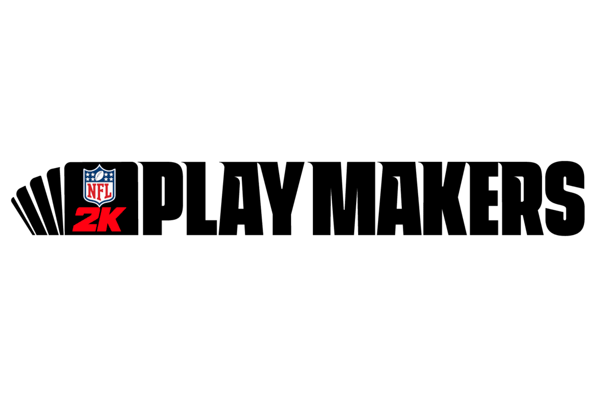 NFL 2K Playmakers Logo Black