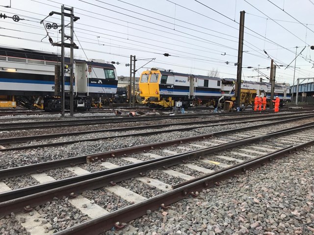 200 Network Rail engineers complete improvements to railway in Doncaster over Christmas 2: 200 Network Rail engineers complete improvements to railway in Doncaster over Christmas 2