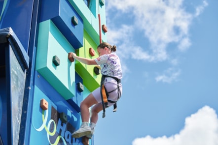 Climbing Wall at Kiln Park