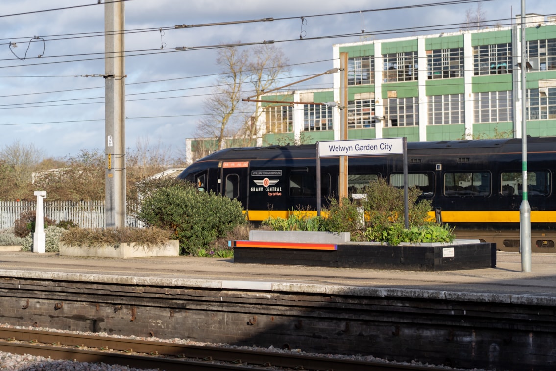 Grand Central in platform 1