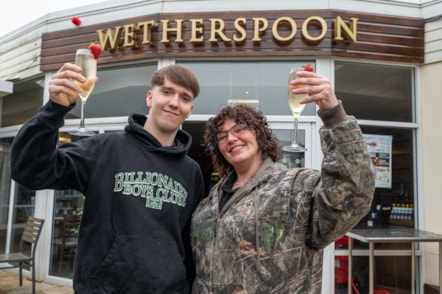 The Springfield holidaymaker celebrations