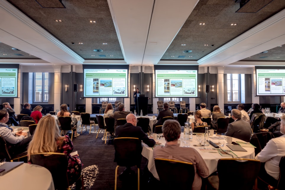 Stephanie Trubshaw at the DSO conference