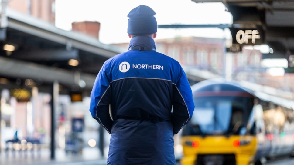 Image shows Northern member of staff on a platform cropped-2