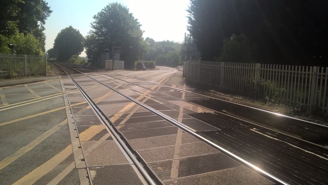 Nantwich residents reminded of upgrade work to Newcastle Road level crossing: Newcastle Road level crossing-2