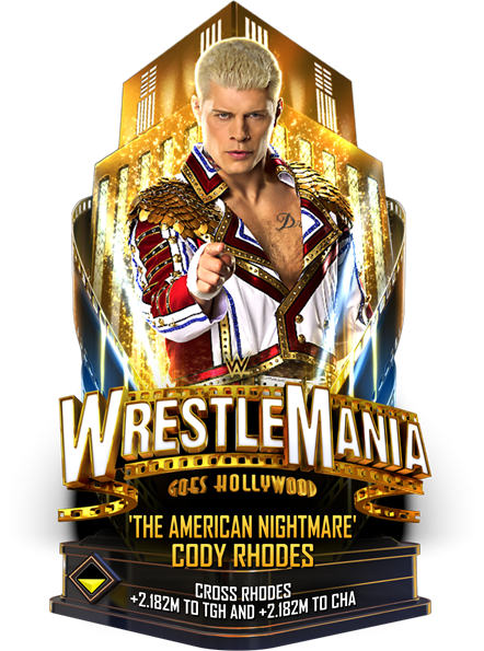 WWESC The American Nightmare Cody Rhodes WrestleMania39