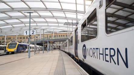 Image shows Northern service at Manchester Victoria-2