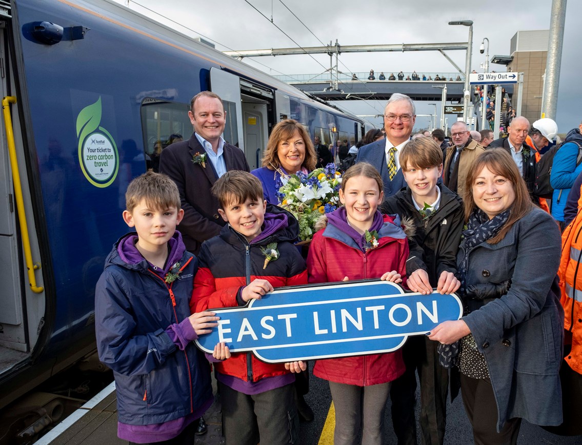 New East Linton station opens for passengers: EastLinton 3