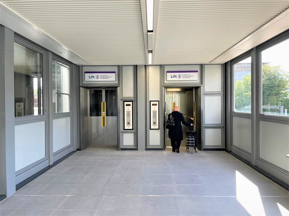 TfL Image - Ealing Broadway station lifts